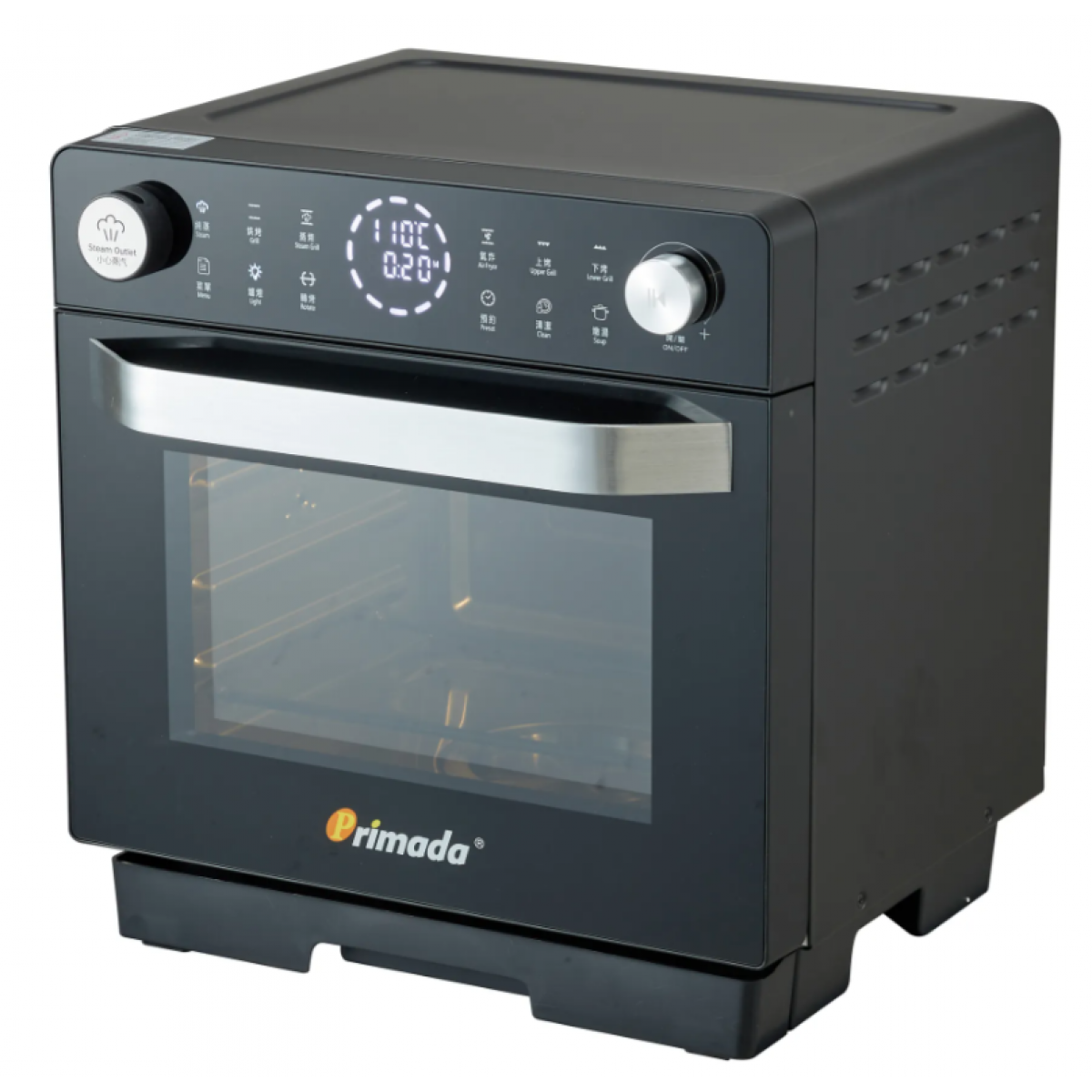 Primada 寶康達 PSO2200B 22公升旋轉蒸焗爐 (黑色)